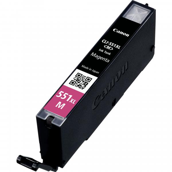 CARRITO DE TINTA CANON MAGENTA ALTA CAPACIDAD PARA PIXMA IP7250 MG5450 MG6350 CLI-551XL M [6445B001]