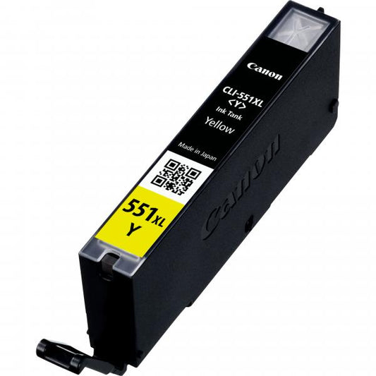 CANON CART INK GIALLO ALTA CAPACITA PER PIXMA IP7250 MG5450 MG6350 CLI-551XL Y [6446B001]