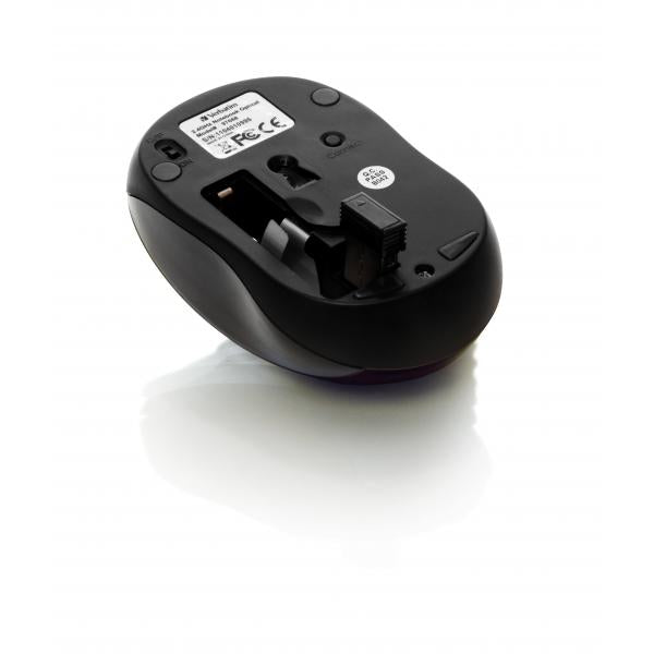 Verbatim Go Nano mouse Ambidestro RF Wireless 1600 DPI [49042]