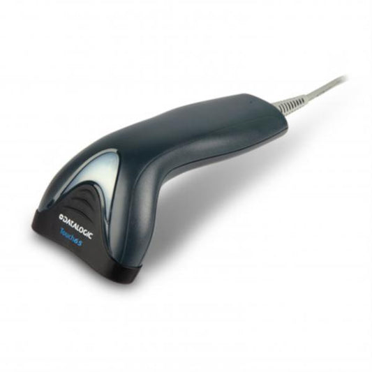 Datalogic Touch 65 Lite Kit - Handheld Barcode Scanner - Cable Connectivity - 1D - Black [TD1120-BK-65K1]