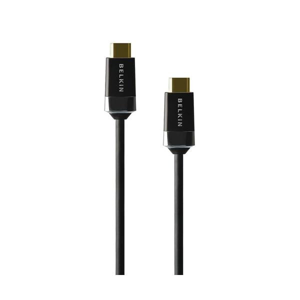 Belkin High Speed HDMI 1m cavo HDMI HDMI tipo A (Standard) Nero [HDMI0018G-1M]