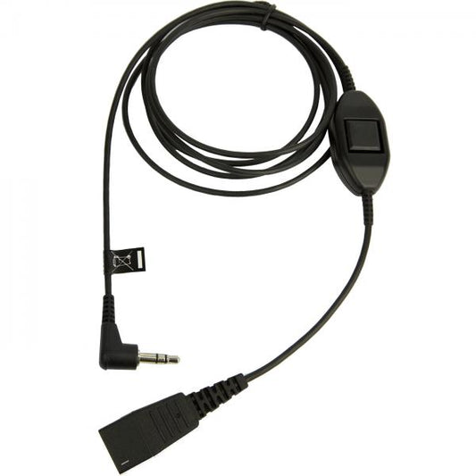Jabra GN quick disconnect (QD) to 3.5 mm jack cord for Alcatel 8735-019 [8735-019]