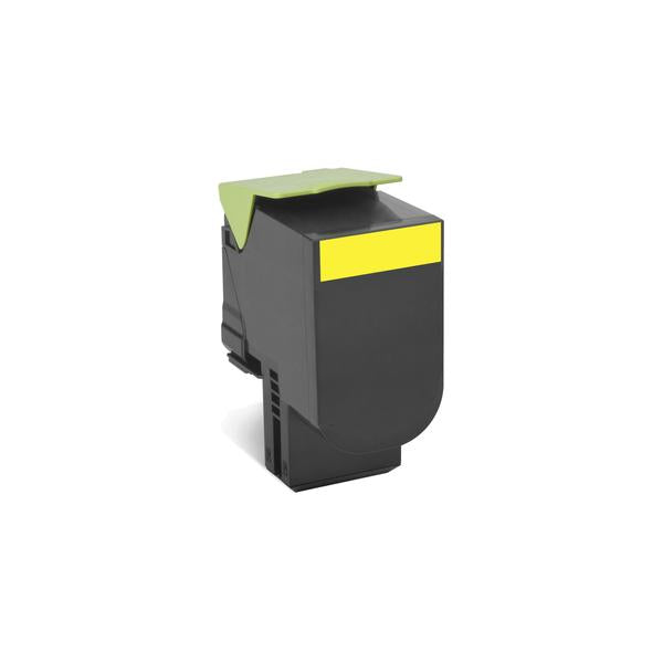 Lexmark 702HY cartuccia toner 1 pz Originale Giallo [70C2HYE]