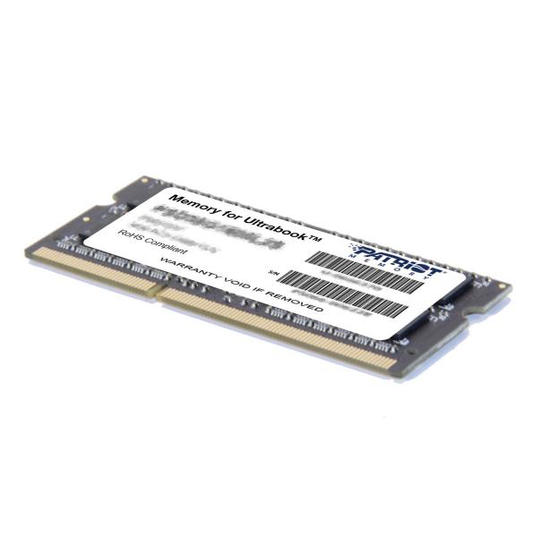 RAM PATRIOTA SODIMM 8GB DDR3L 1600MHZ CL11 1.35V [PSD38G1600L2S] 