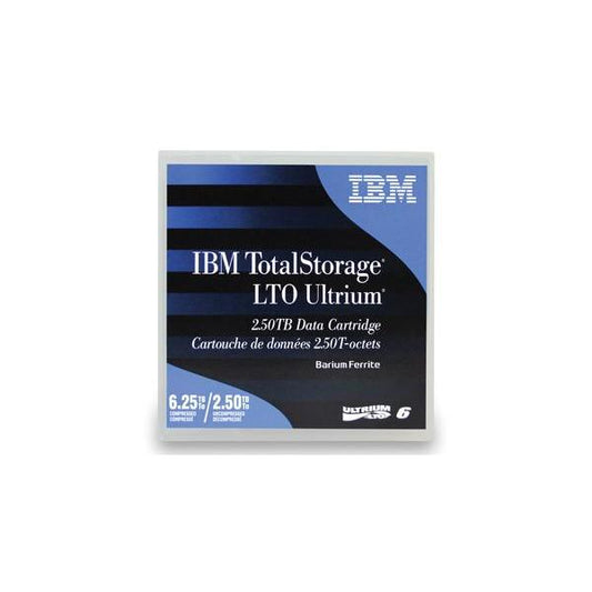 Ibm LTO Ultrium 6 Data Cartridge - 2.5TB / 6.25TB [00V7590]