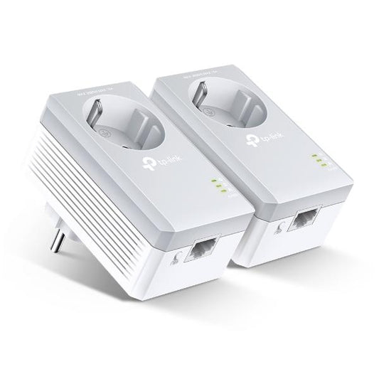 TP-Link TL-PA4010P KIT V5 adattatore di rete PowerLine 600 Mbit/s Collegamento ethernet LAN Bianco 2 pz [TL-PA4010PKIT]