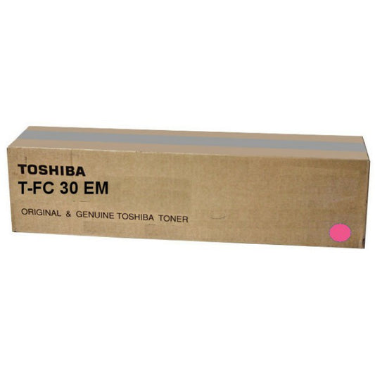 Toshiba T-FC 30 EM cartuccia toner 1 pz Originale Magenta [6AJ00000097]