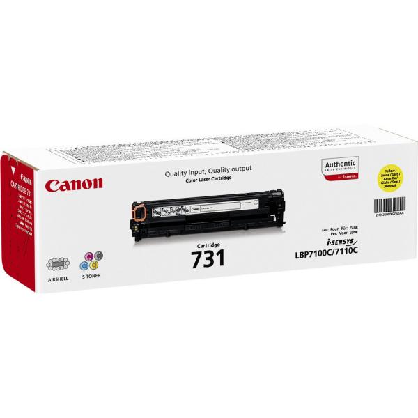 Canon 731 cartuccia toner 1 pz Originale Giallo [6269B002]