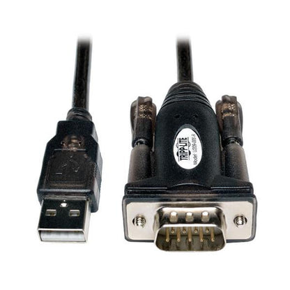 Tripp Lite U209-000-R cable serie Negro, Blanco 1,52 m USB A DB9 [U209-000-R] 