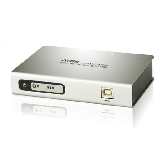 ATEN 2 port USB2.0-to-Serial HUB for RS-232- PROMO FINO AD ESAURIMENTO SCORTE UC2322-AT [UC2322-AT]