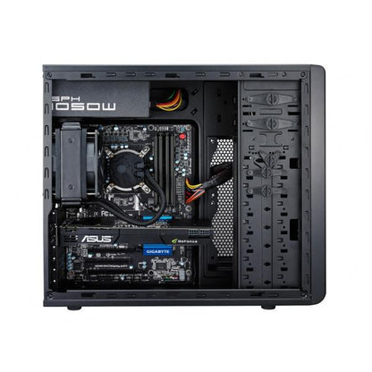 COOLER MASTER CASE FORCE 500, 1 X USB3 + 2 X USB2 + ONE 12 CM STANDARD FAN + 2XODD + 8XHDD [FOR-500-KKN1]