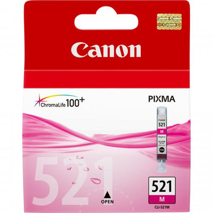 Canon Cartuccia d'inchiostro magenta CLI-521M [2935B001]