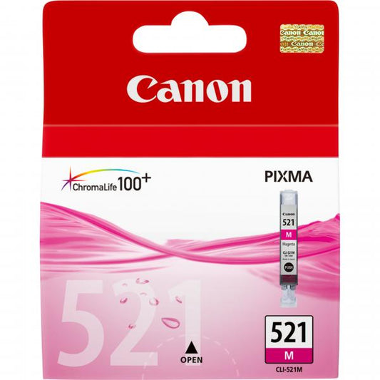 Cartucho de tinta magenta Canon CLI-521M [2935B001]