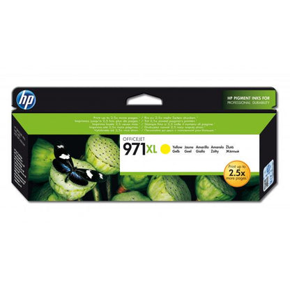 HP CART INK GIALLO PER OFFICEJET PRO X451 X476 X551 X576, 971XL [CN628AE]