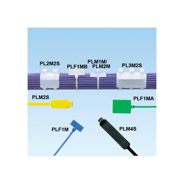 Panduit PLF1M-C cable tie Polyamide 100 piece(s) [PLF1M-C] 