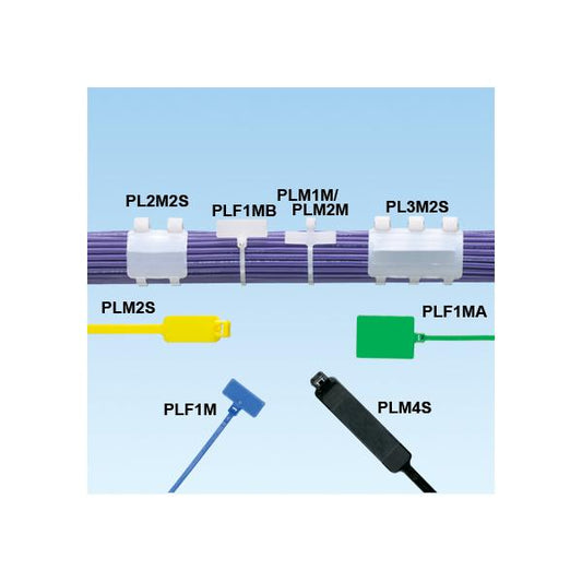 Panduit PLF1M-C cable tie Polyamide 100 piece(s) [PLF1M-C] 
