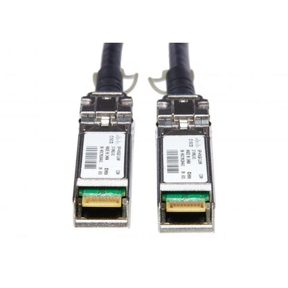 Cable Cisco 10GBASE-CU SFP+ 5 Metros InfiniBand y Cable de Fibra Óptica 5 m SFP+ Negro [SFP-H10GB-CU5M=] 