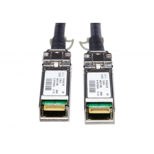 Cisco 10GBASE-CU SFP+ Cable 5 Meter cavo a fibre ottiche 5 m SFP+ Nero [SFP-H10GB-CU5M=]