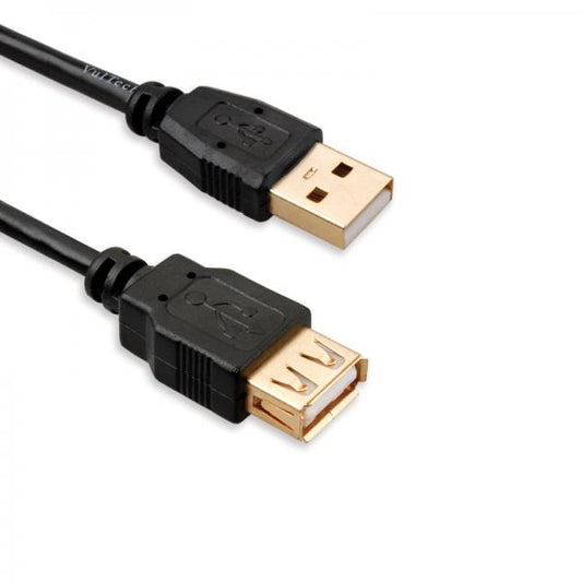 Vultech US21202 cavo USB 1,8 m USB 2.0 USB A Nero [US21202]