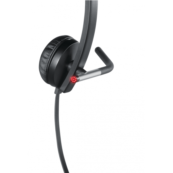 Logitech H650e Auriculares con cable Auriculares Office USB tipo A Negro, Plata [981-000519]