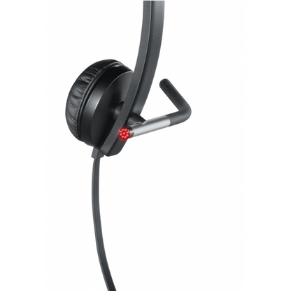 Logitech H650e Auriculares con cable Auriculares Office USB tipo A Negro, Plata [981-000519]