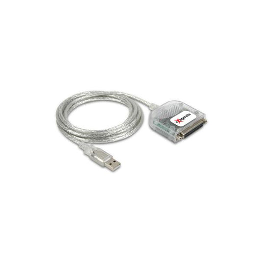 Hamlet Bi-Directional USB to Parallel Adapter Cable for Printer [XUPP25]