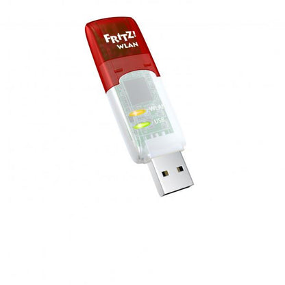 AVM FRITZ!WLAN USB Stick N v2 Adattatori Wireless N 2.4 e 5 GHz 300 Mb/s WPS/WPA2 - PROMO FINO AD ESAURIMENTO SCORTE 20002605 [20002605]