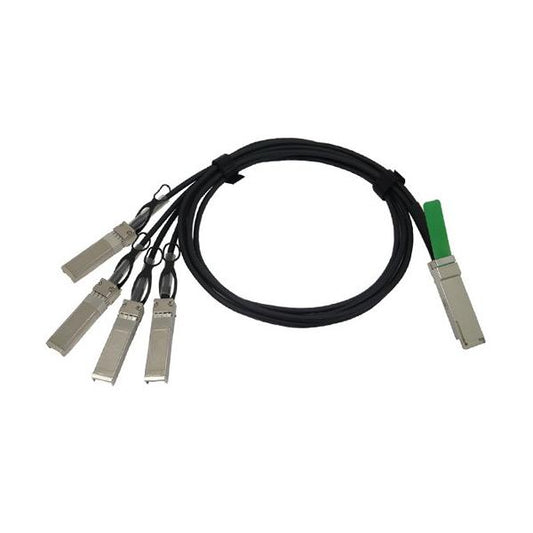 Cisco QSFP - 4xSFP10G, 1m cavo InfiniBand QSFP+ 4 x SFP+ Nero [QSFP-4SFP10G-CU1M=]