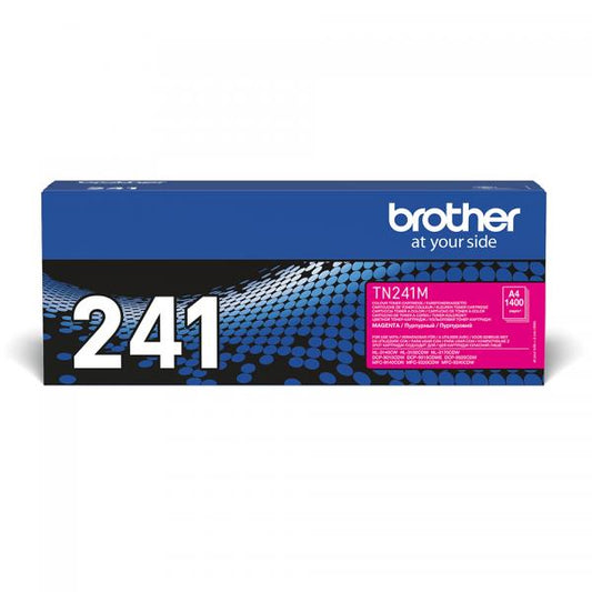 BROTHER TONER MAGENTA 1.400 PAG PER DCP9020CDW - HL3140CW - HL3150CDW - HL3170CDW - MFC-9330CDW - MFC-9340CDW [TN241M]