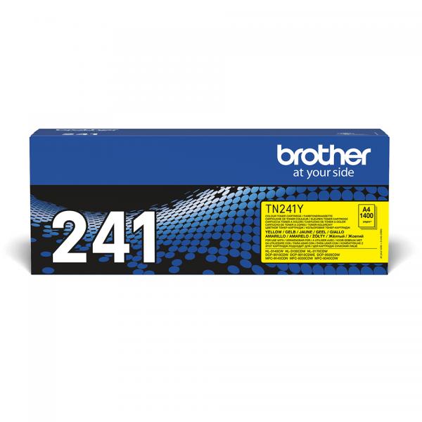 Brother TN-241Y cartuccia toner 1 pz Originale Giallo [TN241Y]