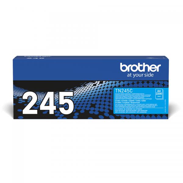 Brother TN245C HL3140CW/3150CDW/3170CDW Toner Cartridge cyan high capacity 2.200 pages 1pack [TN245C]