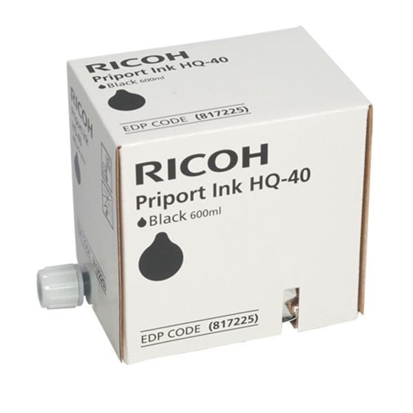 Cartucho de tóner Ricoh Black Ink Box 1ud Compatible Negro [817225] 