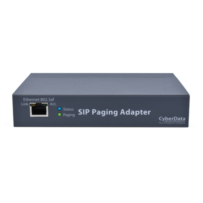 Adaptador de paginación SIP Cyberdata * NUEVO DISPOSITIVO 011233 [011233] 