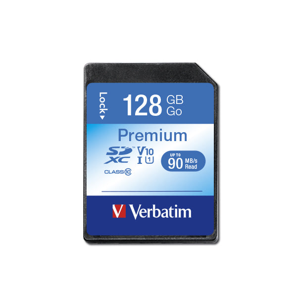 VERBATIM SD CARD XC / UHS1 (SDXC) 128GB CLASS 10 [44025]