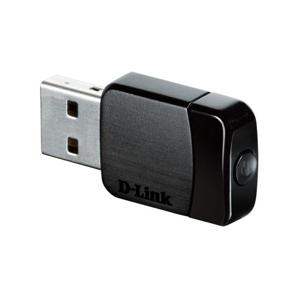 ADAPTADOR WPS INALÁMBRICO AC DUALBANDA USB D-LINK [DWA-171] 