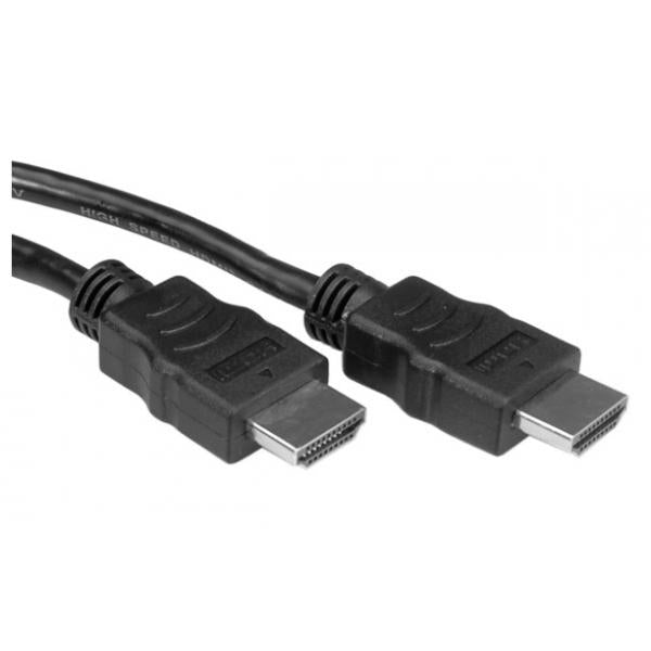 VALUE CAVO HDMI HIGH SPEED E ETHERNET, M/M, NERO, 1M [11.99.5541]