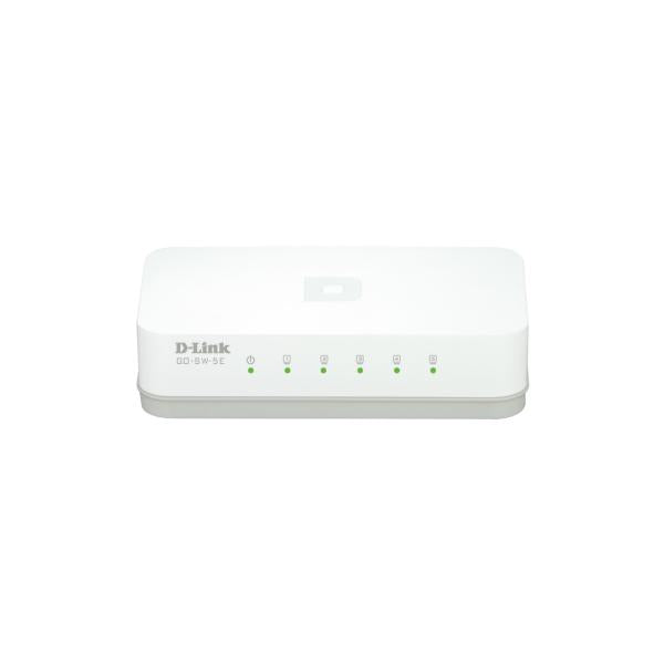 D-Link GO-SW-5E switch di rete Non gestito Fast Ethernet (10/100) Bianco [GO-SW-5E]