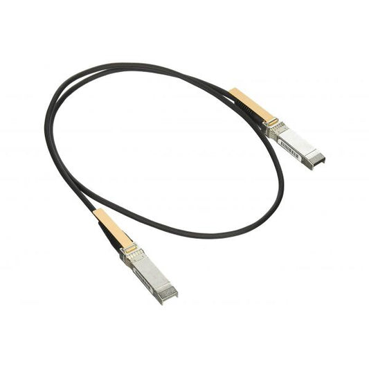 Cable Cisco 10GBASE-CU SFP+ 1 Metro Cable de Fibra Óptica 1 m SFP+ Negro [SFP-H10GB-CU1M=] 