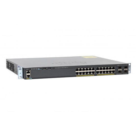 Cisco Systems Catalyst 2960-X 24 GigE PoE 370W - 4 x 1G SFP - LAN Base [WS-C2960X-24PS-L]