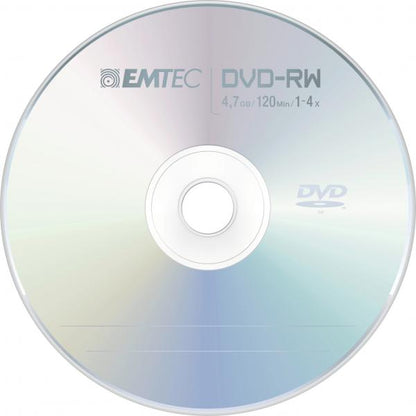 Emtec ECOVRW47104CB DVD vergine 4,7 GB DVD-RW 10 pz [ECOVRW47104CB]