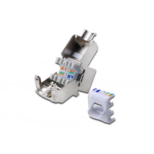 Digitus CAT 6A Keystone Jack - shielded tool free connection [DN-93615]