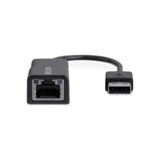 Belkin F4U047BT USB 2.0 Type-A RJ-45 Gender Reverse Cable Adapter Black [F4U047BT] 