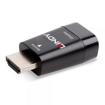 LINDY ADATTATORE HDMI A/VGA, M/F, DONGLE [38194]