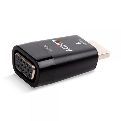 Lindy 38194 adattatore per inversione del genere dei cavi HDMI Type A (Standard) VGA Nero [LINDY38194]