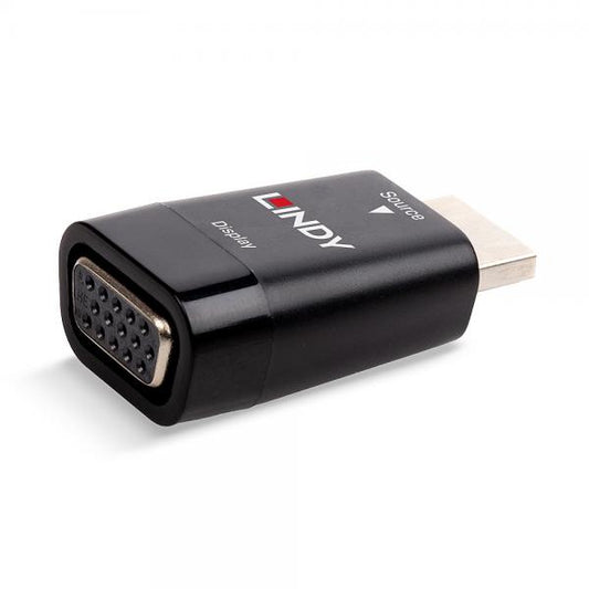 LINDY ADATTATORE HDMI A/VGA, M/F, DONGLE [38194]