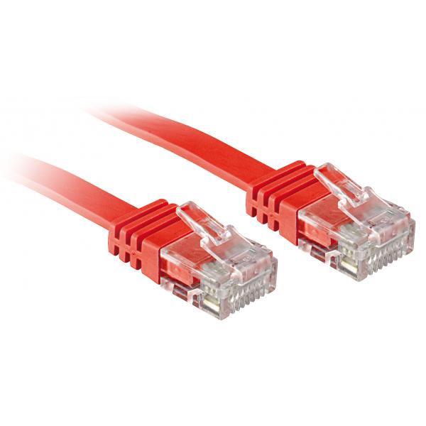 Lindy 0.3m Cat.6 cavo di rete Rosso 0,3 m Cat6 [LINDY47510]