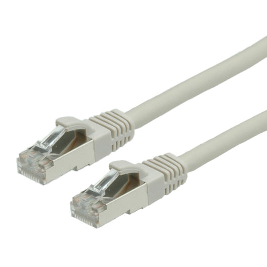 VALUE S/FTP (PIMF) PATCHCORD CAT.6/CLASS E, LSOH, GREY, 0.5M [21.99.0700]