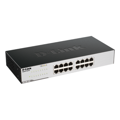 D-LINK SWITCH 16 PORTE GIGABIT EASY DESKTOP [GO-SW-16G]