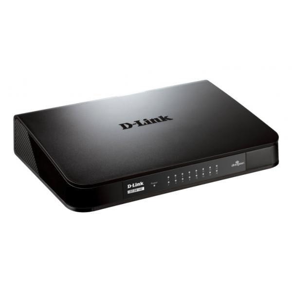 D-Link GO-SW-16G switch di rete Non gestito Gigabit Ethernet (10/100/1000) Nero [GO-SW-16G]