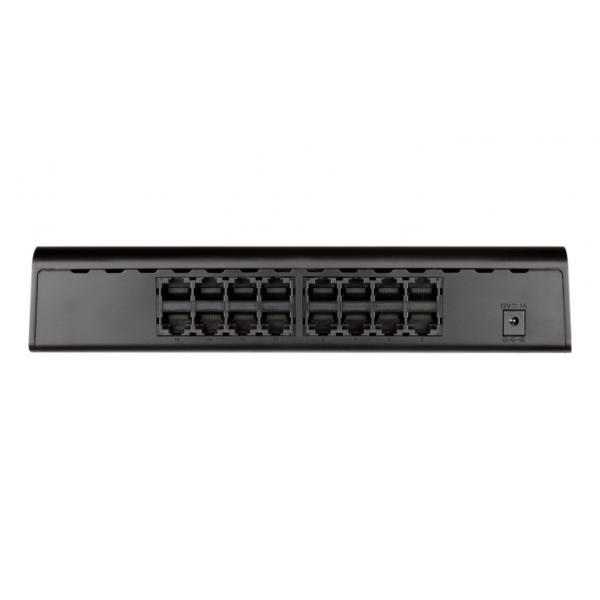 D-Link GO-SW-16G switch di rete Non gestito Gigabit Ethernet (10/100/1000) Nero [GO-SW-16G]